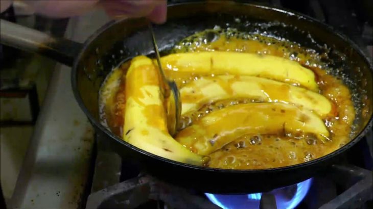 元クックパッドの料理教室の先生が作る　バナナのキャラメリゼ