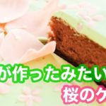 【春のスイーツレシピ】簡単にプロ級。桜のケーキ