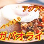 【簡単料理レシピ】カシューナッツ入りガパオライス！【ナンプラーで簡単タイ料理】