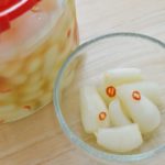 【らっきょうの甘酢漬の作り方・レシピ】簡単ですぐ出来るらっきょう漬け☆洗いらっきょうで市販のより断然美味しい自家製らっきょうを作ろう! Rakkyo(Japanese-shallot Pickles)