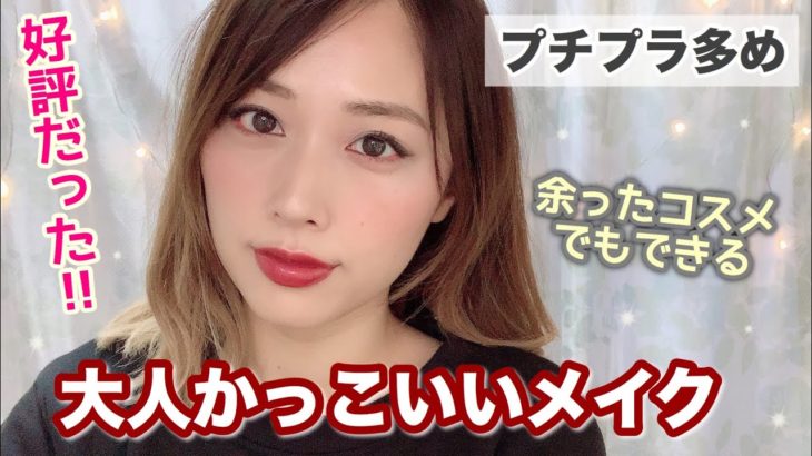 大人かっこいいメイク⚡️アイブロウパウダーを使ってアイメイク❣️フィジシャンズフォーミュラも使ってるよ✨/Brown Lip Makeup Tutorial!/yurika