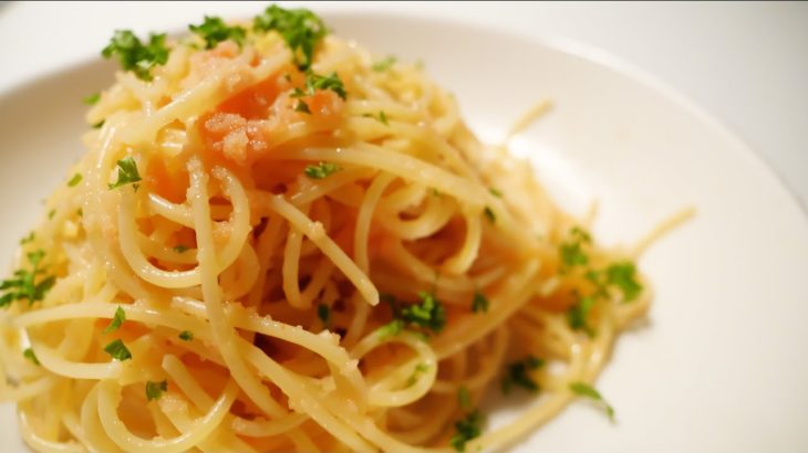 [How To Cook] Pollock Roe Spaghetti / たらこスパゲッティ [簡単料理レシピ]