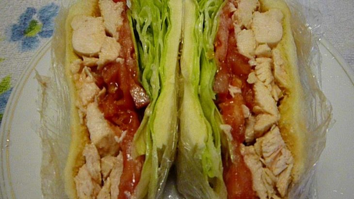 Salad chicken,sandwich,サラダチキン・サンドイッチ 簡単アレンジ料理レシピ 作り方