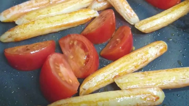ほぼカニ 食べ方 レシピ 簡単おいしいほぼかに冷製トマトパスタ