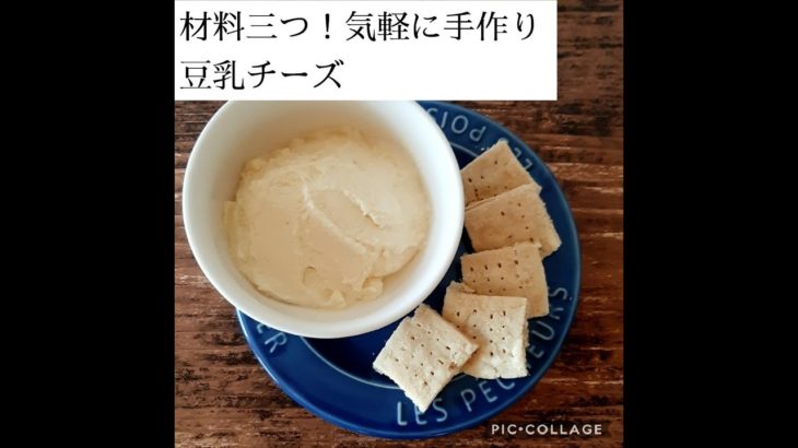 【ヴィーガンレシピ】豆乳でできる簡単チーズ