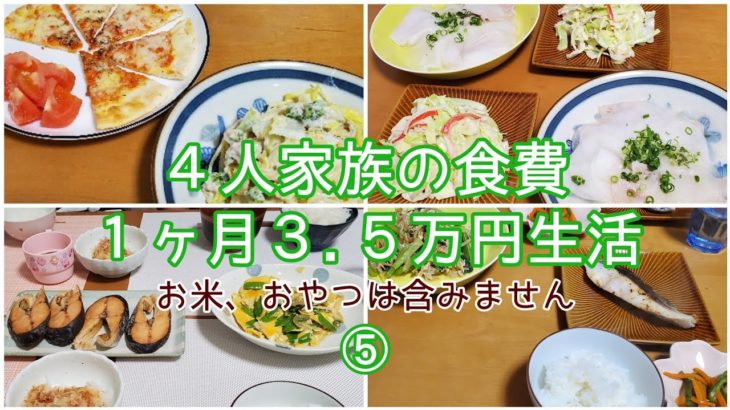 【節約】料理が苦手な主婦が１ヶ月の食費３.５万円を目指します/15～17日目/土日は適当になりがち😂