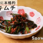 【韓国料理】ネギキムチの簡単な作り方レシピ（green onion kimchi recipe)