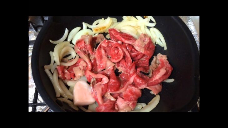 【料理動画】吉野家風牛丼の作り方
