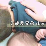 【ルーティン】生後2ヵ月と2歳兄弟の夏.休日day routine/男の子ママ