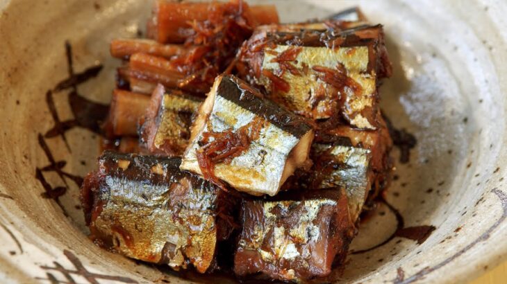 さんまレシピ｜骨まで食べられる秋刀魚の甘露煮の作り方。【料理研究家：麻生怜菜】