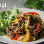 【韓国家庭料理】フライパンで作る簡単レシピ「プルコギ」の作り方 | Bulgogi (Korean BBQ Beef) Recipe