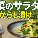 【保存版】水菜のからし漬け｜たくさん食べられる簡単ヘルシー水菜レシピ