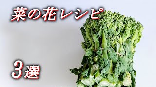 【菜の花レシピ ３選】菜の花の簡単にサッとできるこんな食べ方アレンジレシピ