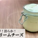 【ヴィーガンレシピ】簡単に作れる豆乳クリームチーズの作り方/乳製品不使用/植物性100%
