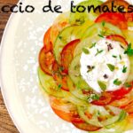 【トマトのカルパッチョ】簡単で美味しい作り方🍅 Carpaccio de tomates