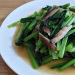 【簡単レシピ】小松菜と椎茸の味噌炒め/小松菜料理 /料理vlog