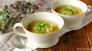 【生姜と白菜のスープ】簡単スープレシピ！生姜の効果で体ポカポカ♪｜macaroni（マカロニ）