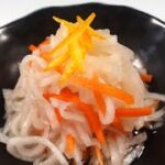 【簡単おせち料理】紅白なますの作り方／　How to make simple osechi dishes, red and white Namasuｂｙウキウキるんるん