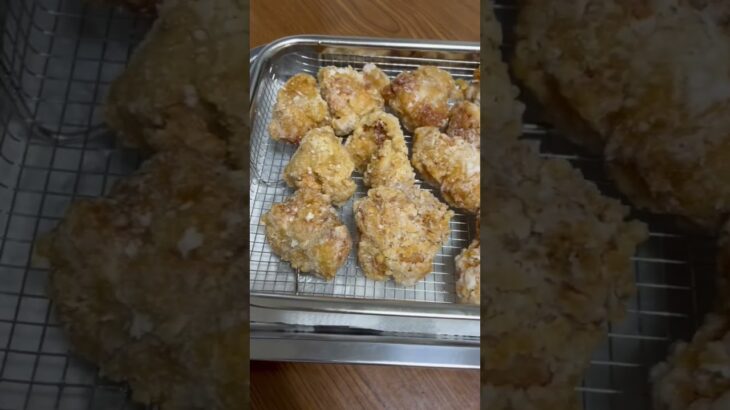 サクサク唐揚げ♪ #cooking #レシピ #料理 #簡単レシピ #簡単 #節約  #vlog #vlogs #short#shorts#唐揚げ #chicken #chickenrecipe