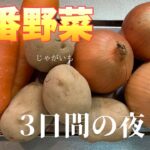 【定番野菜】節約主婦が作る３日間の夜ご飯
