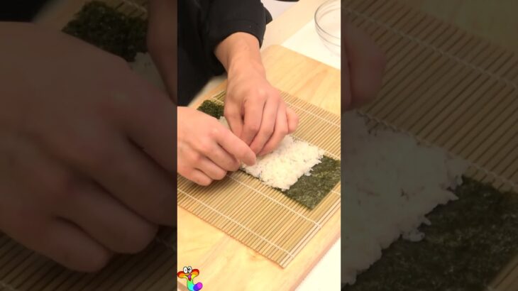 寿司 パンダの簡単な作り方 手作り 料理 #asmr #food #sushi