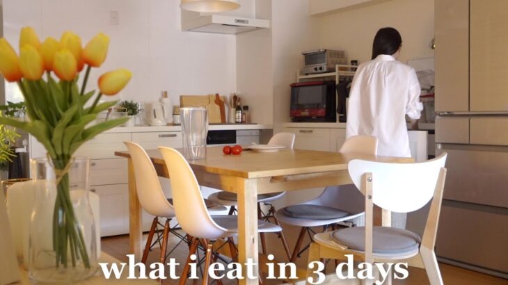 【暮らし】子供達の休暇中に朝昼晩と料理する3日間の食事記録/簡単時短ごはんレシピ/主婦家事vlog【what i eat in a day】