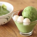 簡単！抹茶アイスクリーム・パフェの作り方 パンナコッタ/白玉団子