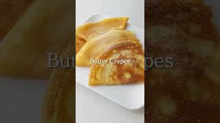 【家でも簡単】バタークレープ / Butter Crepes