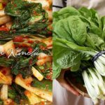 【韓国料理】材料超簡単‼ しろなキムチの作り方 #얼갈이배추김치 만들기