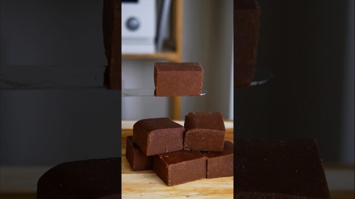 材料3つ！レンジでチョコケーキ作り方！ #food #バレンタイン