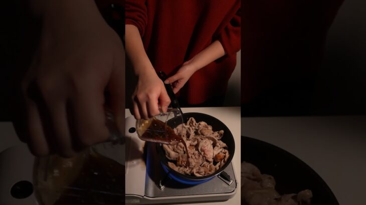 【新着レシピ】簡単豚しょうが焼き🔥 #料理 #簡単レシピ