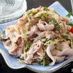 大葉とみょうがの豚しゃぶサラダの作り方｜お肉が柔らかく仕上がるコツをご紹介！手軽な材料で簡単！-How to make Pork Shabu-Shabu Ginger Salad-【料理研究家ゆかり】